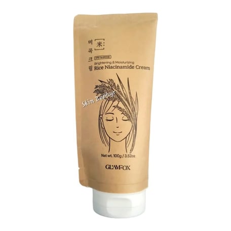 GLAMFOX Rice Niacinamide Cream