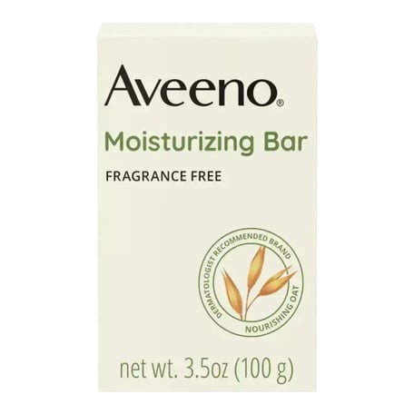 Aveeno Gentle Moisturizing Face Cleansing Bar