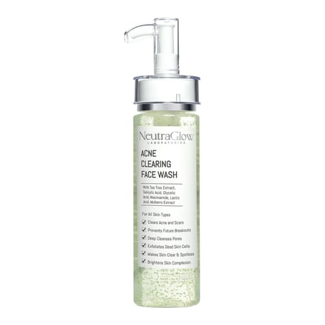 NeutraGlow Acne Clearing Face Wash