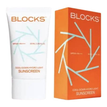 Blocks Cool-Down Hydro Light Sunscreen SPF 50+