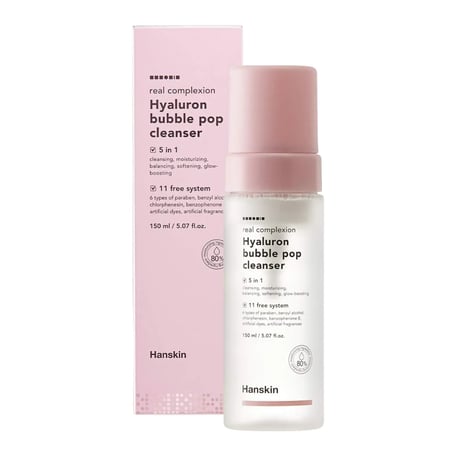 Hanskin Hyaluron Bubble Pop Cleanser