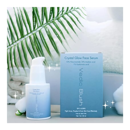 Vedic Blush Crystal Glow Serum