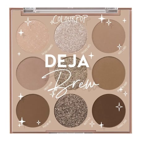 Colourpop Deja Brew Eyeshadow Palette