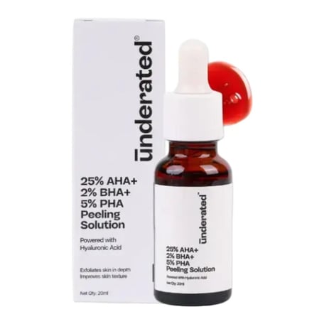 언더레이티드 25% AHA + 2% BHA + 5% PHA 필링 솔루션