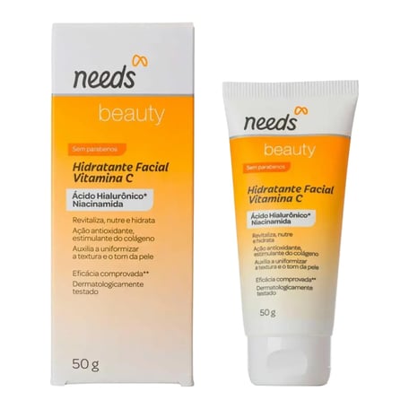 Needs Hidratante Facial Vitamina C