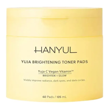 Hanyul Yuja Brightening Toner Pads