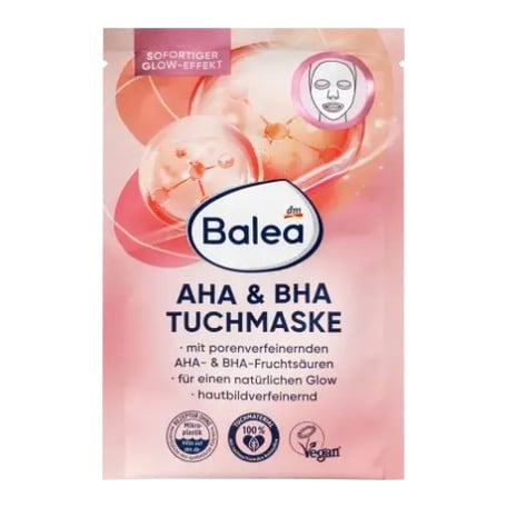 Balea AHA & BHA Tuchmaske