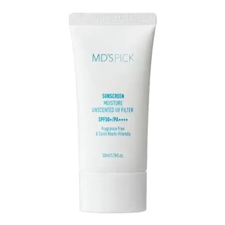 MD’s Pick Moisture Unscented UV Filter Sunscreen SPF 50+