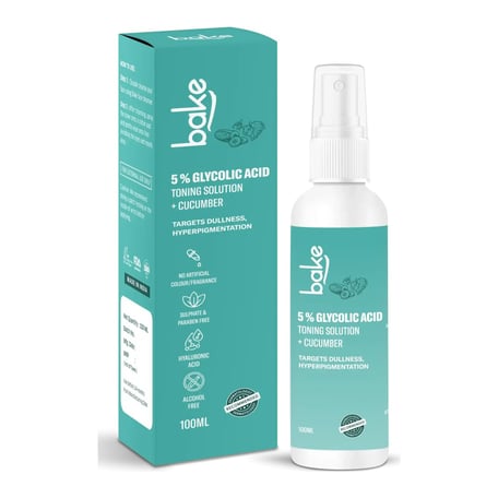 Bake 5% Glycolic Acid Toning Solution