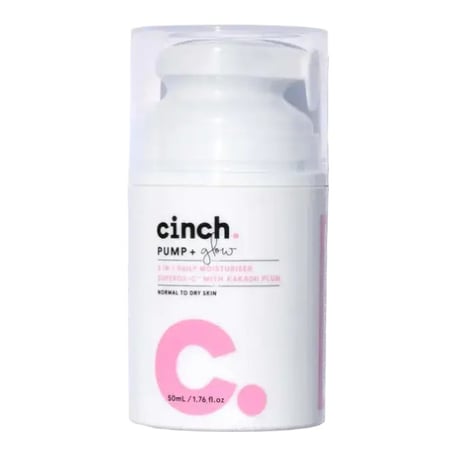 Cinch Pump + Glow Moisturiser