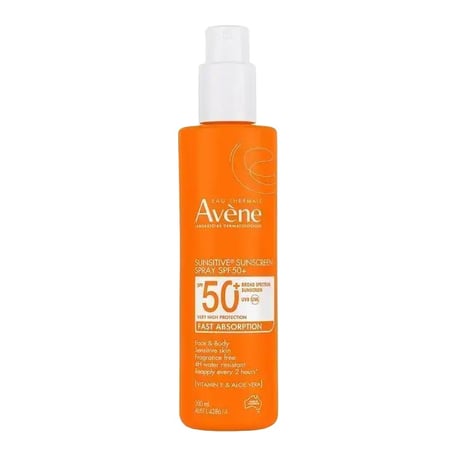 Avène Sunsitive Sunscreen Spray SPF 50+