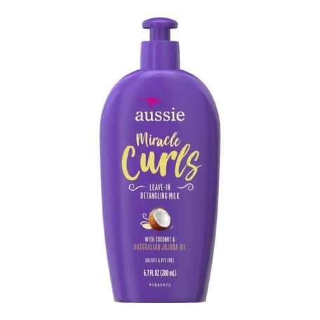 Aussie Miracle Curls Leave-In Detangling Milk