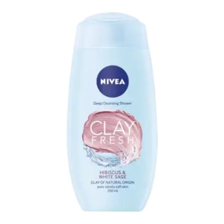 Nivea Clay Fresh Shower Gel