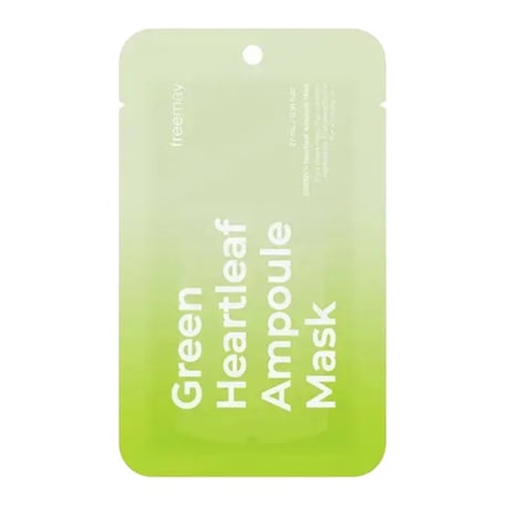 Freemay Green Heartleaf Ampoule Mask Sheet