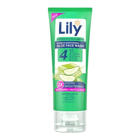 Lily 4 In 1 Action Face Wash