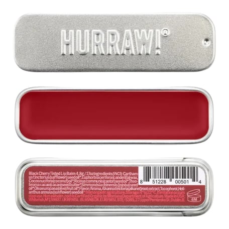 Hurraw! Slim Slider Tin Tinted Lip Balm