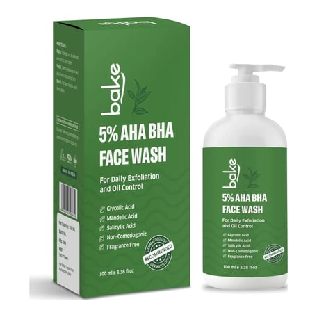Bake 5% AHA BHA フェイスウォッシュ