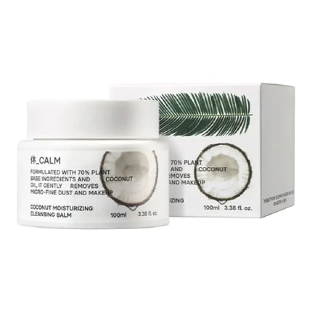 HUE_CALM Coconut Moisturizing Cleansing Balm