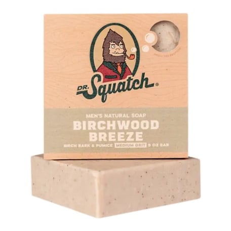 Dr. Squatch Birchwood Breeze Bar Soap