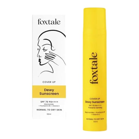 Foxtale SPF 70 Dewy Finish Sunscreen