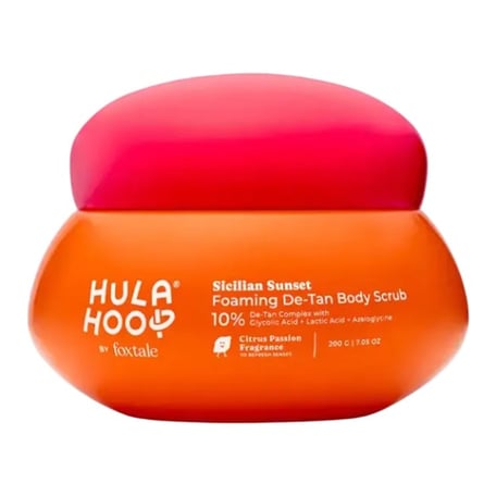 Foxtale Foaming De-Tan Body Scrub