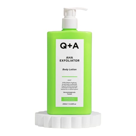 Q + A AHA Exfoliator Body Lotion