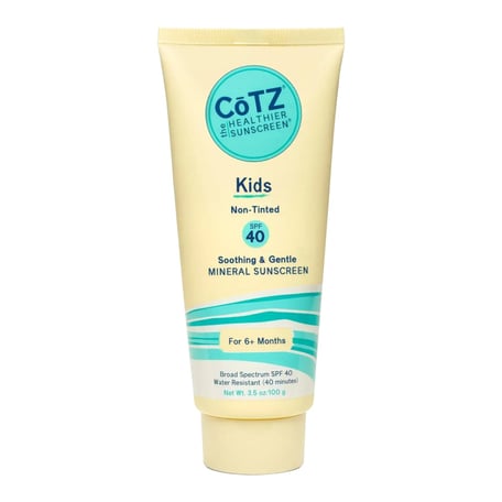 Cotz Skincare キッズ ミネラル サンスクリーン SPF 40