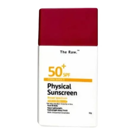 The Raw Cera-Shield Physical Sunscreen SPF 50+