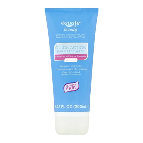Equate Quick Action Daily Face Wash