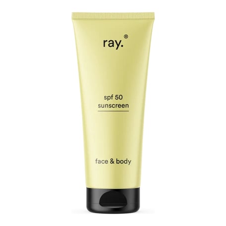 Ray. SPF 50 Face & Body Sunscreen