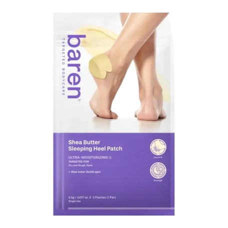 Baren Shea Butter Sleeping Heel Patch