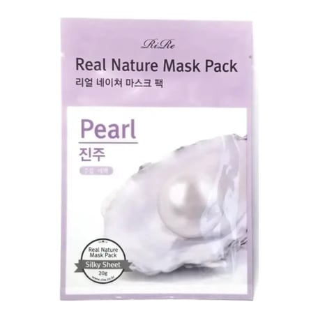 RiRe Real Nature Mask Pack - Pearl