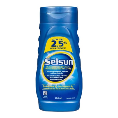 Selsun Blue Extra Strength Selenium Sulfide Lotion 2.5%