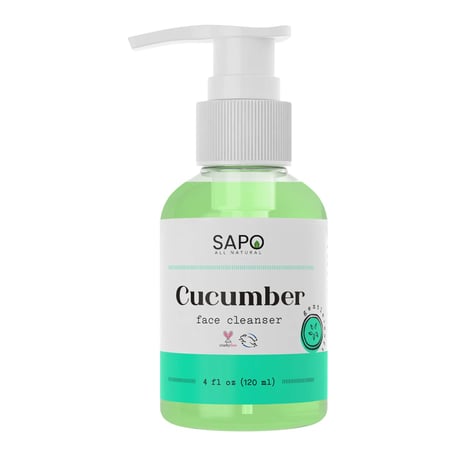 Sapo All Natural Cucumber Face Cleanser