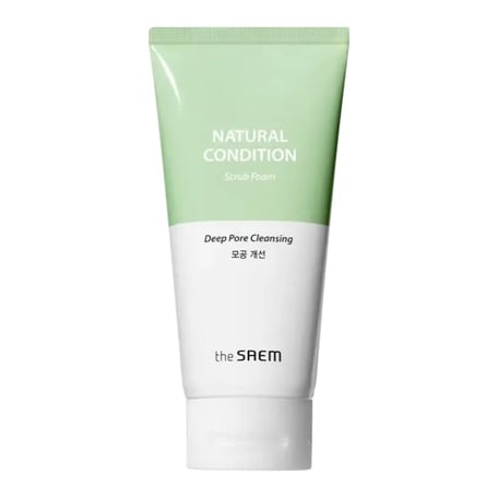 The Saem Natural Condition Scrub Foam - Deep Pore Cleansing