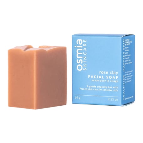 Osmia Rose Clay Facial Soap