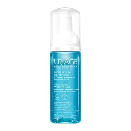 Uriage رغوة ماء التنظيف