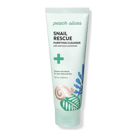 Peach Slices Snail Rescue Purifying Cleanser