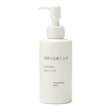 Muji Sunscreen Milk SPF50+ PA++++