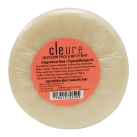 Cleure Glycerin Face/Body Bar