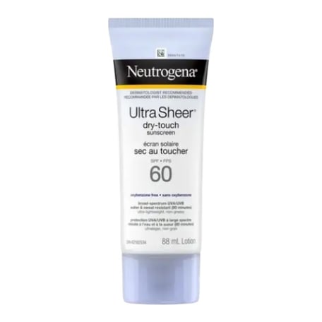 Neutrogena Ultra Sheer Dry-Touch Sunscreen SPF60