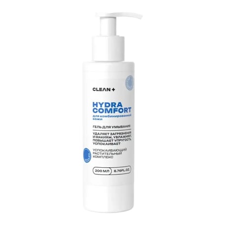 Clean+ Hydra Comfort Gel Cleanser