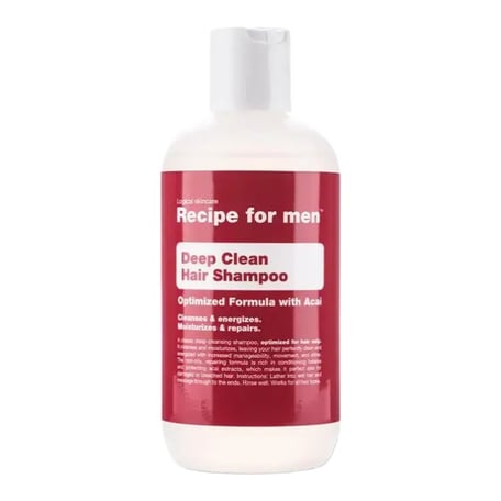 Recipe For men Deep Cleansing Shampoo