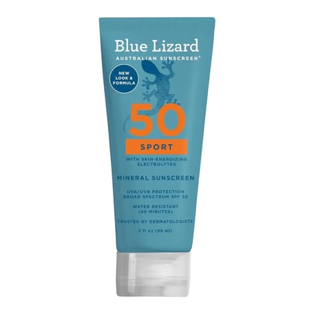 Blue Lizard Sport Mineral Sunscreen SPF 50