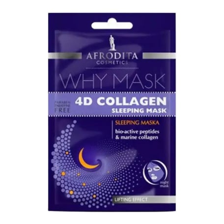 Afrodita Why Mask 4D Collagen Sleeping Mask
