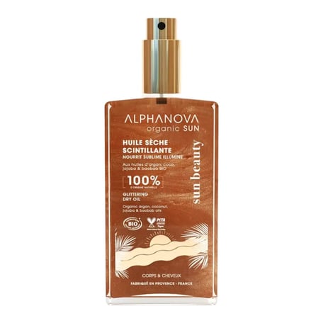 Alphanova Glittering Sun Oil