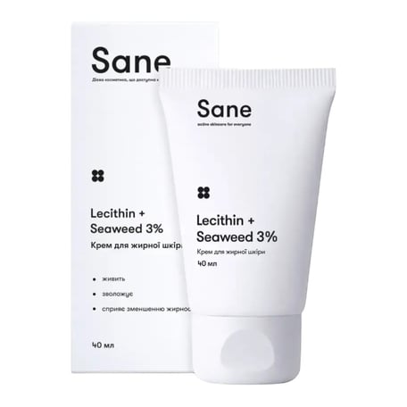Sane Lecithin + Seaweed 3% Moisturizer