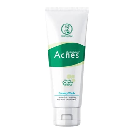 Acnes Creamy Wash Double Centella Asiatica