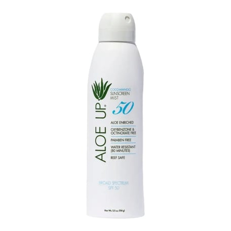 Aloe Up Coco Mango Sunscreen Mist SPF 50