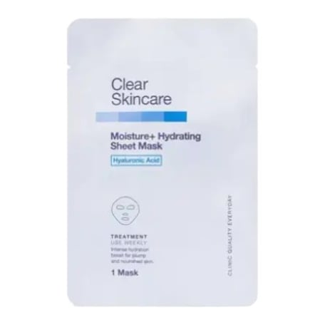 Clear Skincare Moisture+ Hydrating Sheet Mask
